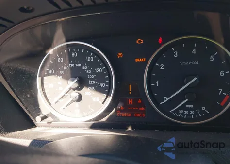 2008 BMW X5 3.0Si из США, поврежденный, VIN 5UXFE43508L008294